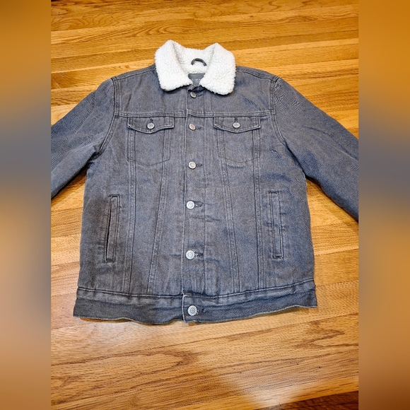 Primark Other - Primark Denim and Fleece Jacket Sherpa Lined  Xs